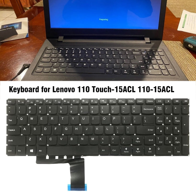 Tastiera del computer portatile, For Lenovo 110 Touch-15ACL / 110-15ACL, For Lenovo Legion Y520 Y520-15IKB, For Lenovo IdeaPad 320-14ISK 320-14IKB, For Lenovo ThinkPad T570