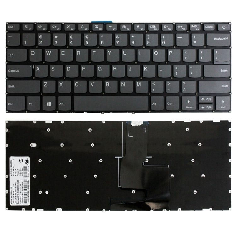 Tastiera del computer portatile, For Lenovo 110 Touch-15ACL / 110-15ACL, For Lenovo Legion Y520 Y520-15IKB, For Lenovo IdeaPad 320-14ISK 320-14IKB, For Lenovo ThinkPad T570