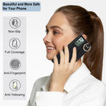 Custodia per telefono in PU con anello a copertura totale antiscivolo con cinturino, For Samsung Galaxy Note20