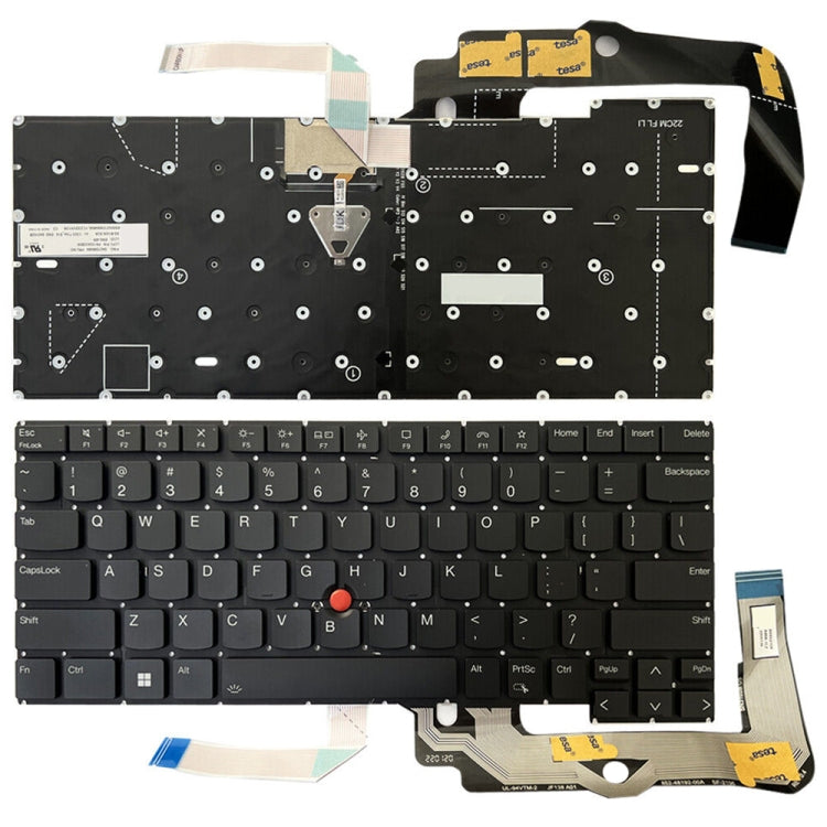 US Version Laptop Keyboard, For Lenovo ThinkPad T14s Gen 3 21BR 21BS