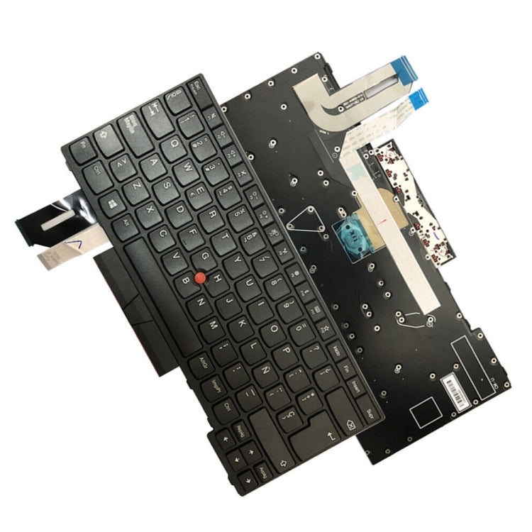 Spanish Version Backlit Laptop Keyboard, For Lenovo ThinkPad E480 / E495 / L480, For Lenovo ThinkPad T490s / T495s, For Lenovo ThinkPad E580 / L580 / E585