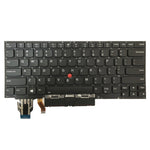 Tastiera per laptop retroilluminata versione USA con pulsante touchpad, For Lenovo ThinkPad X1 Yoga 4th Gen 20QF, For Lenovo ThinkPad X1 Yoga 5th Gen 20UB
