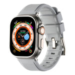 Cinturino in silicone a doppio anello, For Apple Watch 8 41mm, For Apple Watch SE 2023 40mm