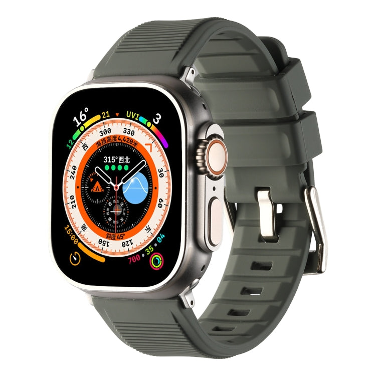 Cinturino in silicone a doppio anello, For Apple Watch SE 2022 40mm, For Apple Watch 9 45mm