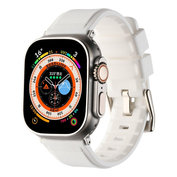 Cinturino in silicone a doppio anello, For Apple Watch SE 2022 44mm, For Apple Watch 9 41mm