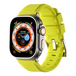 Cinturino in silicone a doppio anello, For Apple Watch SE 2022 44mm, For Apple Watch 9 41mm