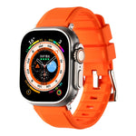 Cinturino in silicone a doppio anello, For Apple Watch 7 41mm, For Apple Watch 7 45mm