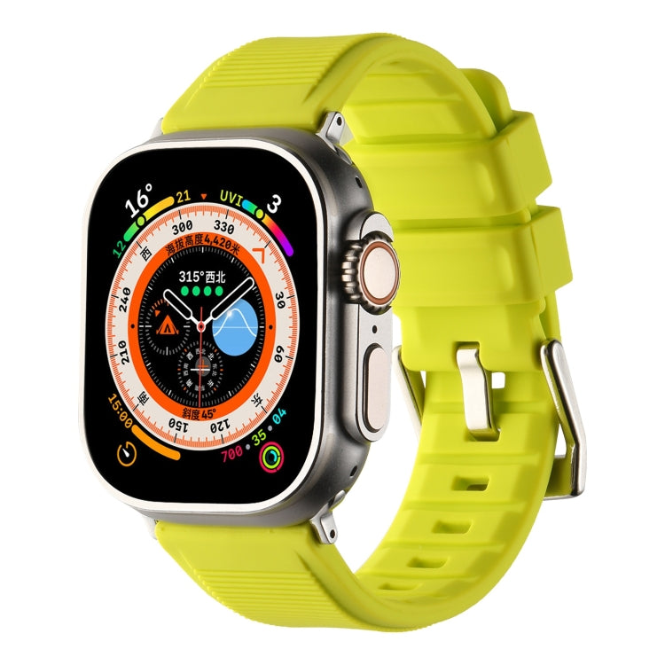 Cinturino in silicone a doppio anello, For Apple Watch 6 40mm, For Apple Watch 6 44mm