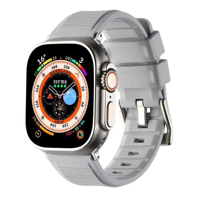 Cinturino in silicone a doppio anello, For Apple Watch 6 40mm, For Apple Watch 6 44mm