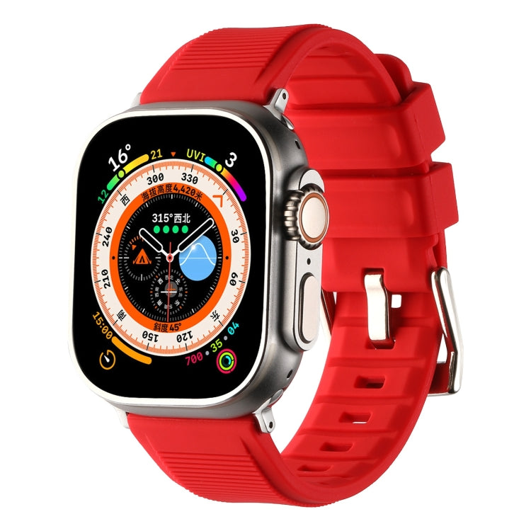 Cinturino in silicone a doppio anello, For Apple Watch 42mm, For Apple Watch 38mm