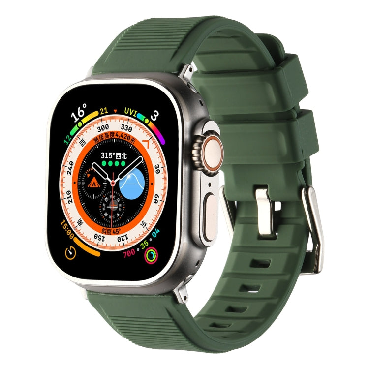 Cinturino in silicone a doppio anello, For Apple Watch SE 2022 44mm, For Apple Watch 9 41mm
