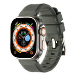 Cinturino in silicone a doppio anello, For Apple Watch SE 2022 44mm, For Apple Watch 9 41mm