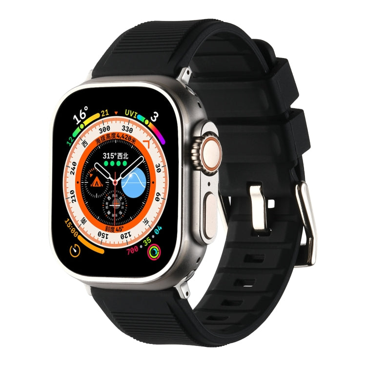 Cinturino in silicone a doppio anello, For Apple Watch SE 2022 44mm, For Apple Watch 9 41mm