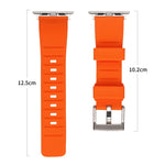 Cinturino in silicone a doppio anello, For Apple Watch 42mm, For Apple Watch 38mm