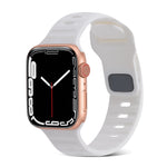 Cinturino in silicone a strisce con fibbia quadrata, For Apple Watch Ultra 49mm