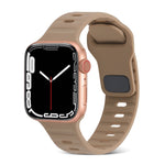 Cinturino in silicone a strisce con fibbia quadrata, For Apple Watch Ultra 2 49mm