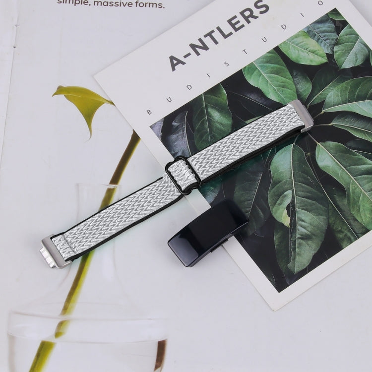 Cinturino per orologio in nylon intrecciato con fibbia, For Fitbit Inspire 3