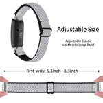 Cinturino per orologio in nylon intrecciato con fibbia, For Fitbit Inspire 3