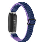 Cinturino per orologio in nylon intrecciato con fibbia, For Fitbit Inspire 3