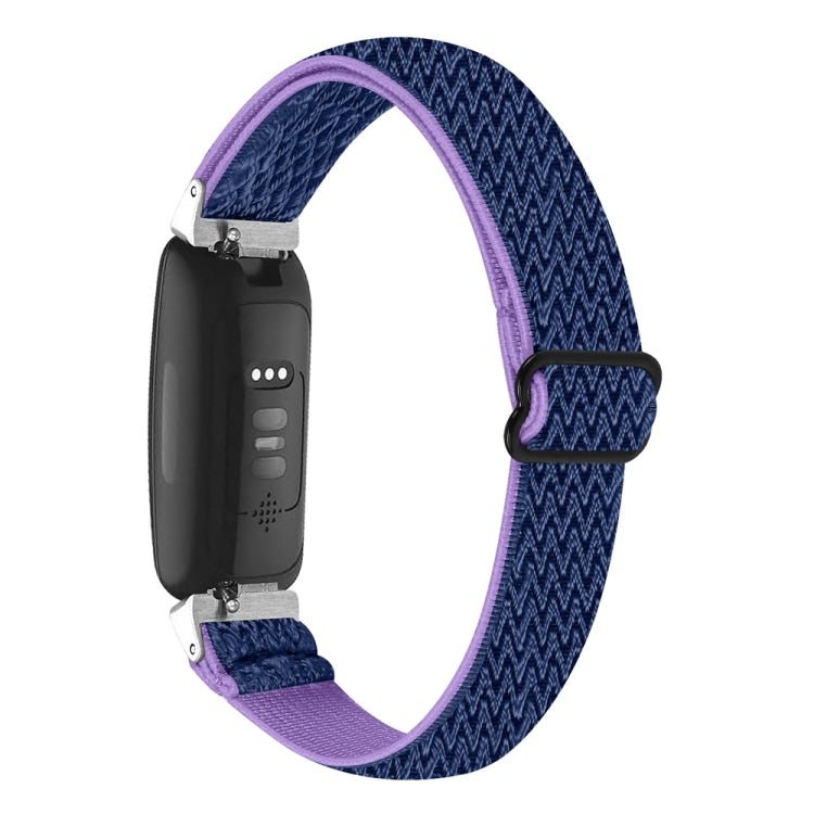 Cinturino per orologio in nylon intrecciato con fibbia, For Fitbit Inspire 3
