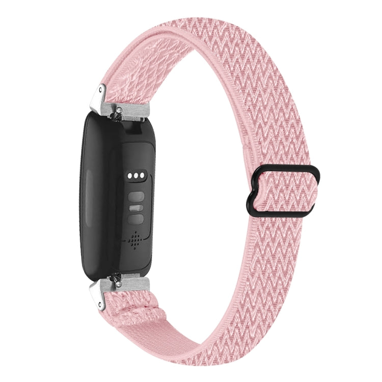 Cinturino per orologio in nylon intrecciato con fibbia, For Fitbit Inspire 3