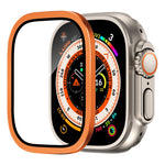Pellicola temperata integrata con telaio in lega di alluminio, For Apple Watch Ultra 49mm