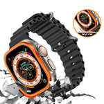 Pellicola temperata integrata con telaio in lega di alluminio, For Apple Watch Ultra 49mm