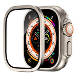 Pellicola temperata integrata con telaio in lega di alluminio, For Apple Watch Ultra 49mm