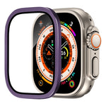 Pellicola temperata integrata con telaio in lega di alluminio, For Apple Watch Ultra 49mm