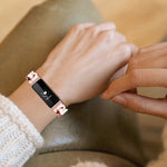 Cinturino di ricambio in resina ovale, For Fitbit Inspire 3