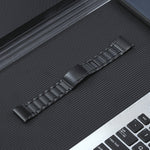 Cinturino per orologio in acciaio al titanio con cinque perline a sgancio rapido da 22 mm, For Garmin Forerunner 965/955/945/935
