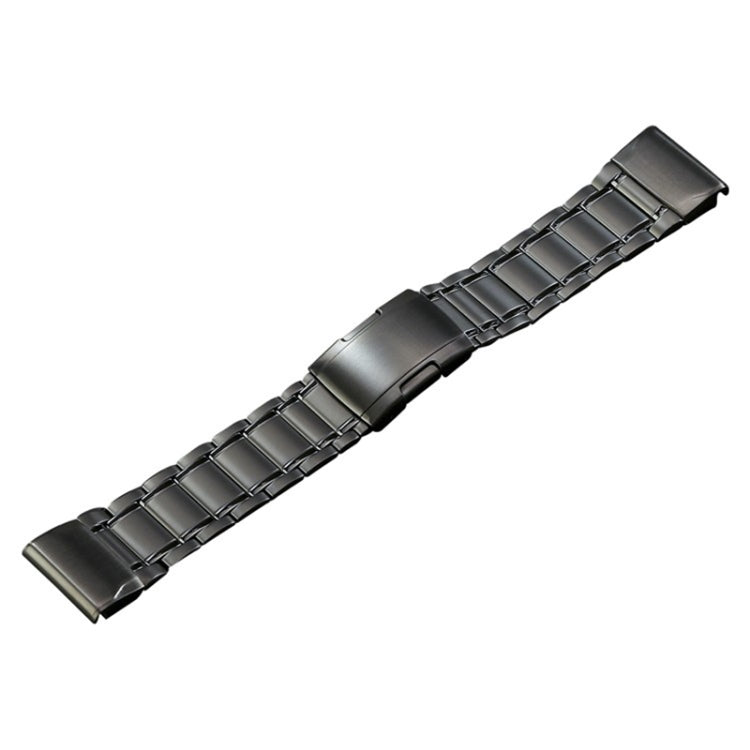 Cinturino per orologio in acciaio al titanio con cinque perline a sgancio rapido da 26 mm, For Garmin Tactix 7 Pro/Fenix 7X/6X Pro