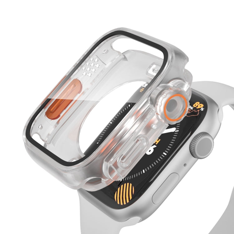 Passa alla custodia dell'orologio per PC ibrida con pellicola all-inclusive ultra impermeabile da 49 mm, For Apple Watch Series 6 / 5 / 4 / SE 44mm, For Apple Watch Series 6 / 5 / 4 / SE 40mm, For Apple Watch Series 9 / 8 / 7 45mm                      ...