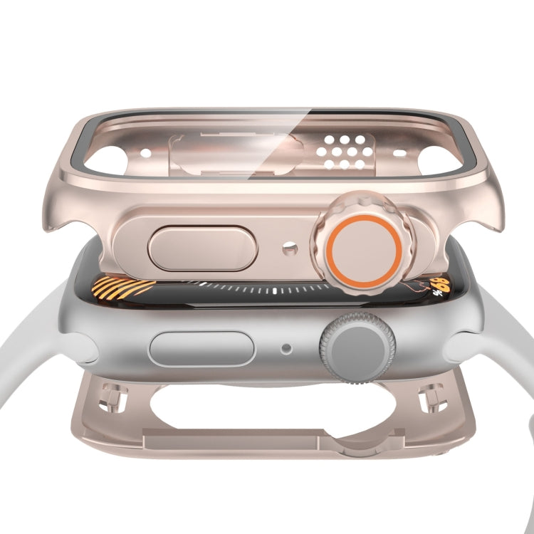 Passa alla custodia dell'orologio per PC ibrida con pellicola all-inclusive ultra impermeabile da 49 mm, For Apple Watch Series 6 / 5 / 4 / SE 44mm, For Apple Watch Series 6 / 5 / 4 / SE 40mm, For Apple Watch Series 9 / 8 / 7 45mm                      ...