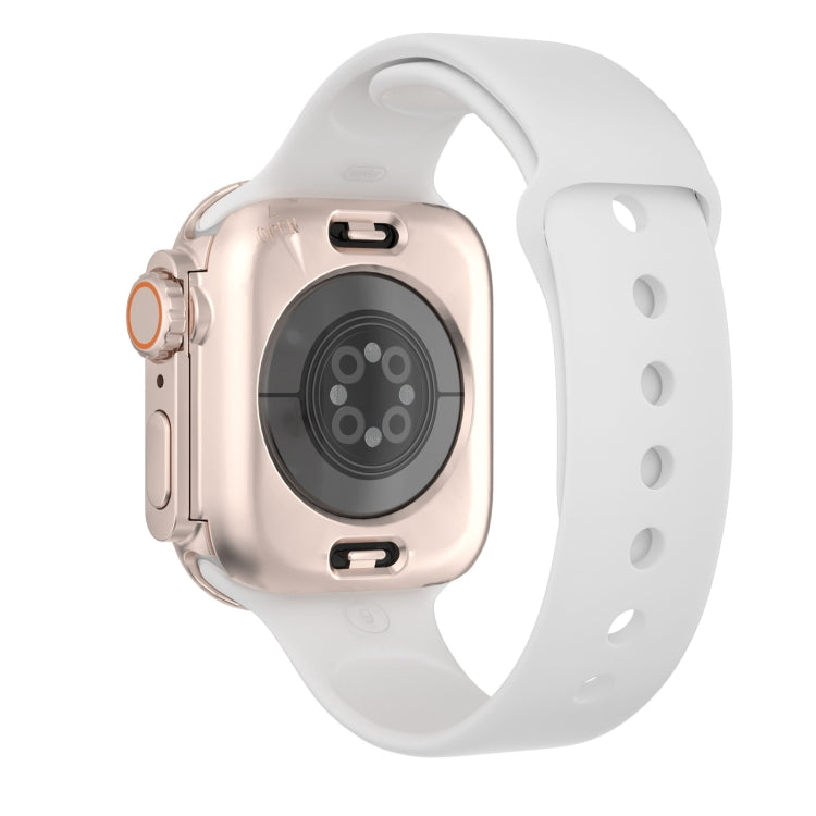 Passa alla custodia dell'orologio per PC ibrida con pellicola all-inclusive ultra impermeabile da 49 mm, For Apple Watch Series 6 / 5 / 4 / SE 44mm, For Apple Watch Series 6 / 5 / 4 / SE 40mm, For Apple Watch Series 9 / 8 / 7 45mm                      ...