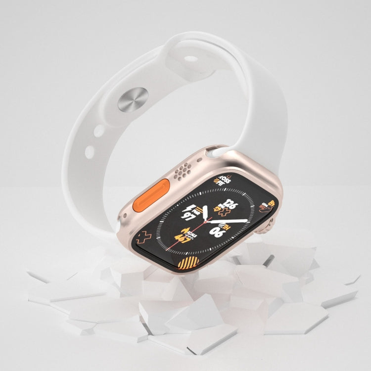 Passa alla custodia dell'orologio per PC ibrida con pellicola all-inclusive ultra impermeabile da 49 mm, For Apple Watch Series 6 / 5 / 4 / SE 44mm, For Apple Watch Series 6 / 5 / 4 / SE 40mm, For Apple Watch Series 9 / 8 / 7 45mm                      ...