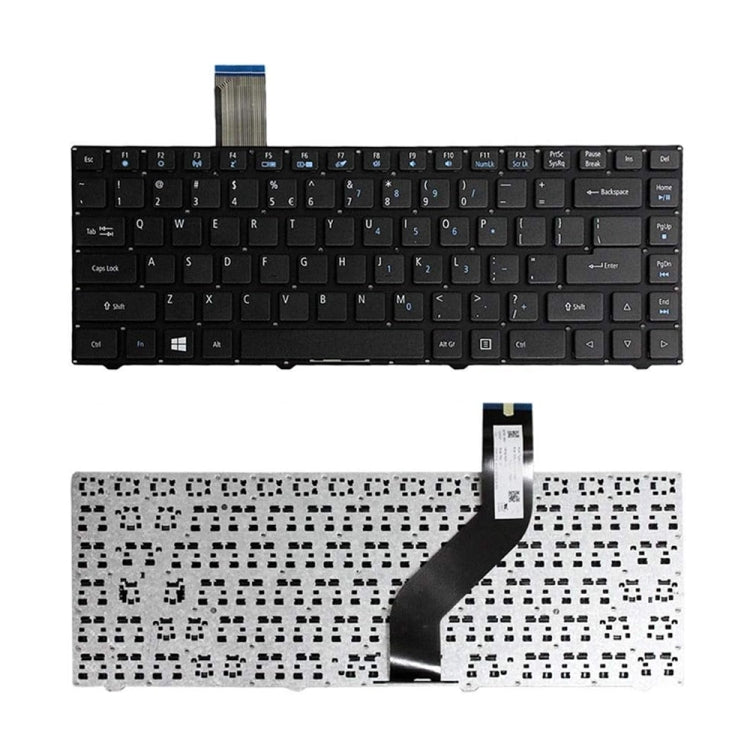 US Version Laptop Keyboard, For Acer Chromebook 15 C910 / CB3-431, For Acer Aspire Cloudbook 14 A01