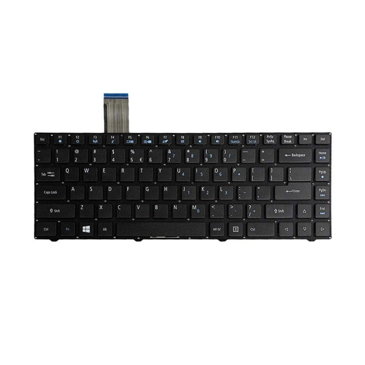 Tastiera per laptop versione USA, For Acer Chromebook 15 C910 / CB3-431, For Acer Aspire Cloudbook 14 A01