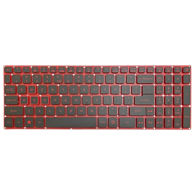 US Version Red Backlit Laptop Keyboard For Acer Nitro 5 AN515-41, For Acer Nitro 5 AN515-43, For Acer Aspire VN7-793G