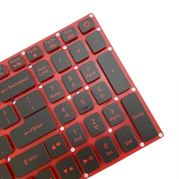Tastiera per laptop con retroilluminazione rossa versione USA, For Acer Nitro 5 AN515-41, For Acer Nitro 5 AN515-43, For Acer Aspire VN7-793G