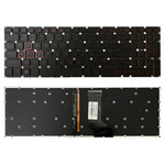 Tastiera per laptop con retroilluminazione rossa versione USA, For Acer Nitro 5 AN515-41, For Acer Nitro 5 AN515-43, For Acer Aspire VN7-793G
