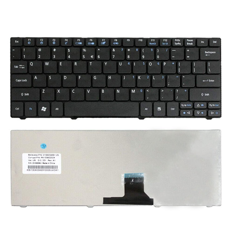 Tastiera del computer portatile, For Acer VN7-572 / VN7-572G, For Acer M5-481 / M5-481T, For Acer Aspire One 721 / AO721, For Acer E5-573 / E5-575