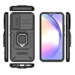 Custodia per telefono antiurto scorrevole Camshield TPU + PC con supporto, For Samsung Galaxy A54 5G, For Samsung Galaxy S23 Ultra 5G, For Samsung Galaxy S23+ 5G, For Samsung Galaxy S23 5G
