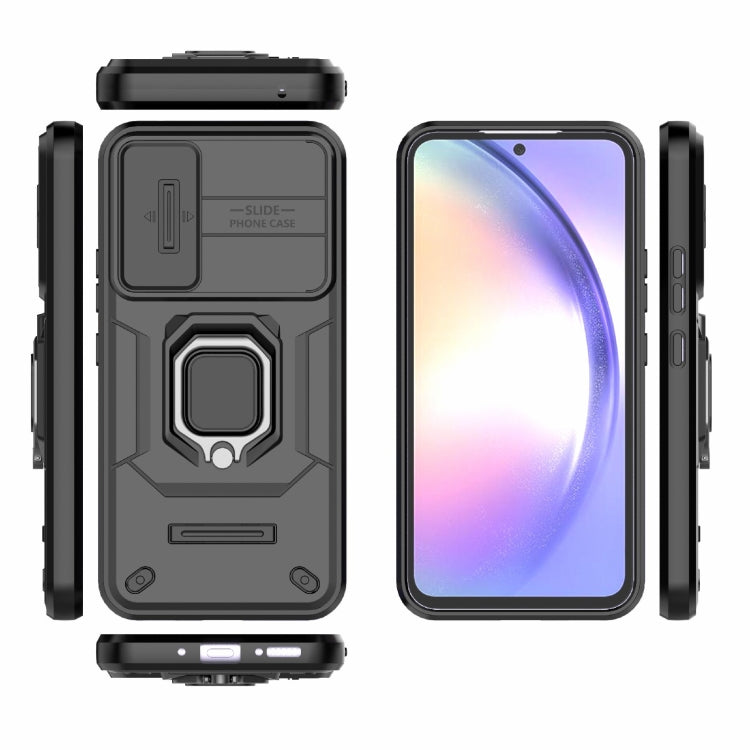 Custodia per telefono antiurto scorrevole Camshield TPU + PC con supporto, For Samsung Galaxy A54 5G, For Samsung Galaxy S23 Ultra 5G, For Samsung Galaxy S23+ 5G, For Samsung Galaxy S23 5G