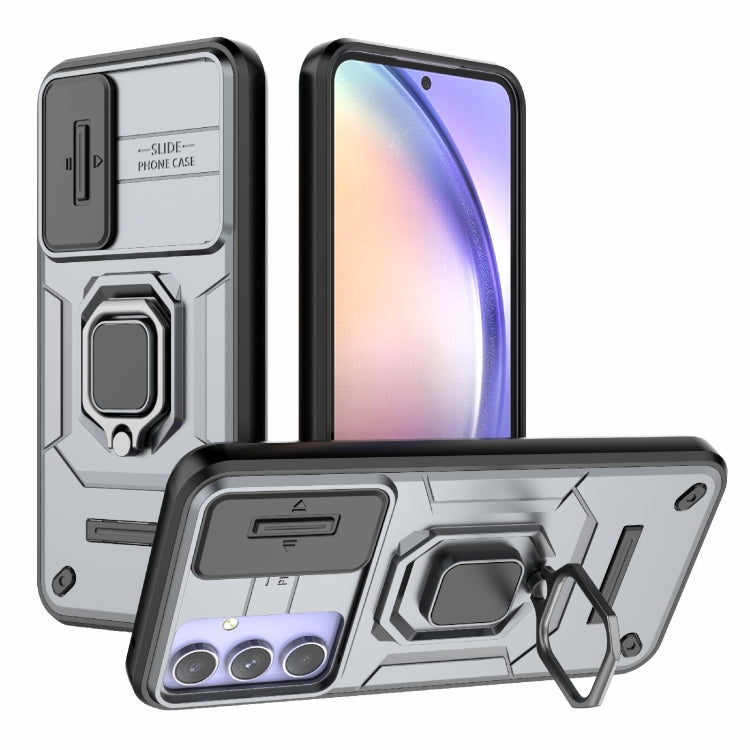 Custodia per telefono antiurto scorrevole Camshield TPU + PC con supporto, For Samsung Galaxy A54 5G, For Samsung Galaxy S23 Ultra 5G, For Samsung Galaxy S23+ 5G, For Samsung Galaxy S23 5G