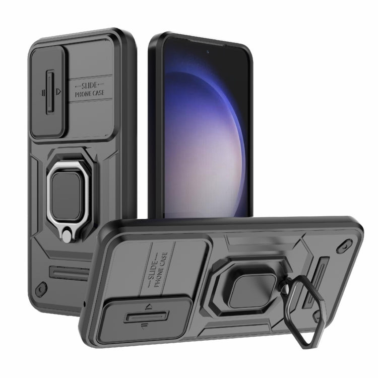 Custodia per telefono antiurto scorrevole Camshield TPU + PC con supporto, For Samsung Galaxy A54 5G, For Samsung Galaxy S23 Ultra 5G, For Samsung Galaxy S23+ 5G, For Samsung Galaxy S23 5G