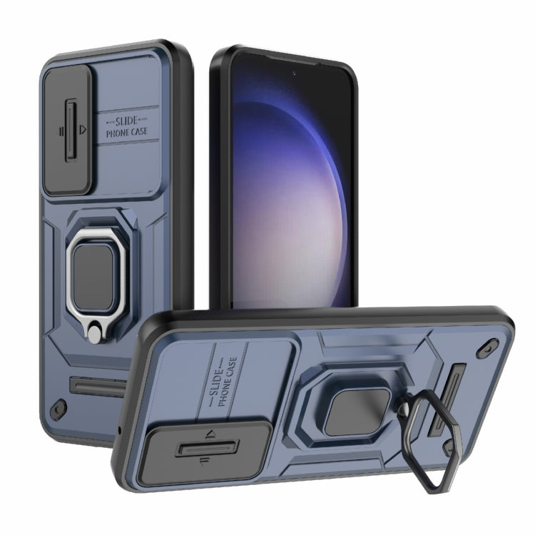 Custodia per telefono antiurto scorrevole Camshield TPU + PC con supporto, For Samsung Galaxy A54 5G, For Samsung Galaxy S23 Ultra 5G, For Samsung Galaxy S23+ 5G, For Samsung Galaxy S23 5G