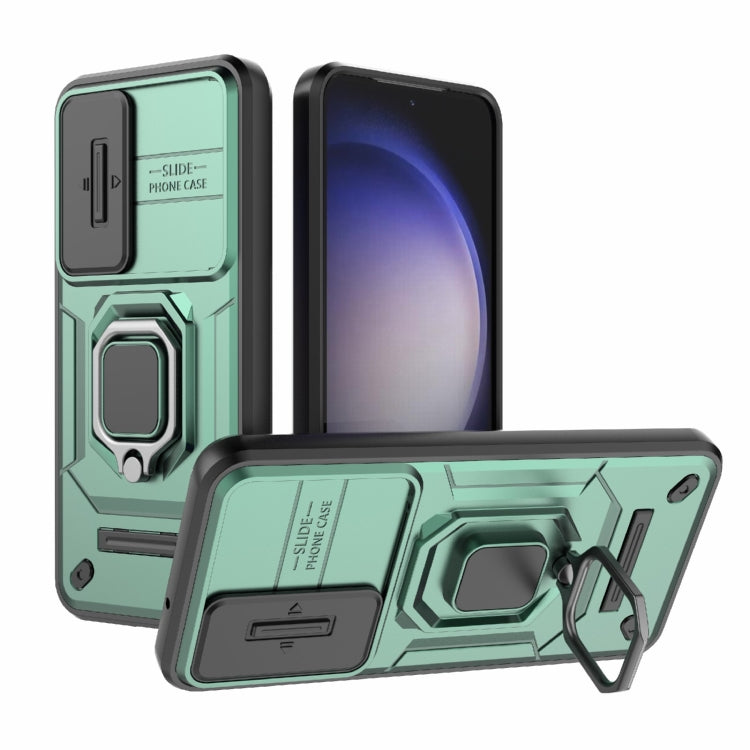 Custodia per telefono antiurto scorrevole Camshield TPU + PC con supporto, For Samsung Galaxy A54 5G, For Samsung Galaxy S23 Ultra 5G, For Samsung Galaxy S23+ 5G, For Samsung Galaxy S23 5G
