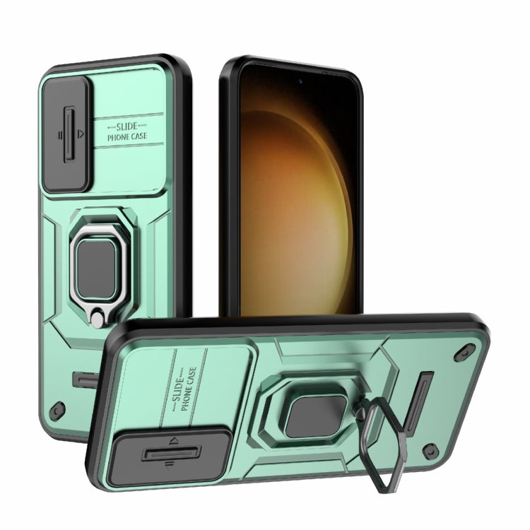 Custodia per telefono antiurto scorrevole Camshield TPU + PC con supporto, For Samsung Galaxy A54 5G, For Samsung Galaxy S23 Ultra 5G, For Samsung Galaxy S23+ 5G, For Samsung Galaxy S23 5G