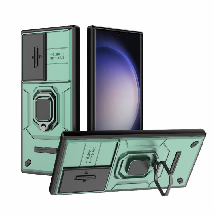 Custodia per telefono antiurto scorrevole Camshield TPU + PC con supporto, For Samsung Galaxy A54 5G, For Samsung Galaxy S23 Ultra 5G, For Samsung Galaxy S23+ 5G, For Samsung Galaxy S23 5G